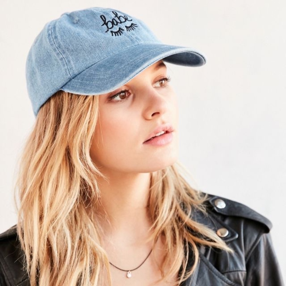 Urban Outfitters - The Style Club Babe Denim Baseball Hat